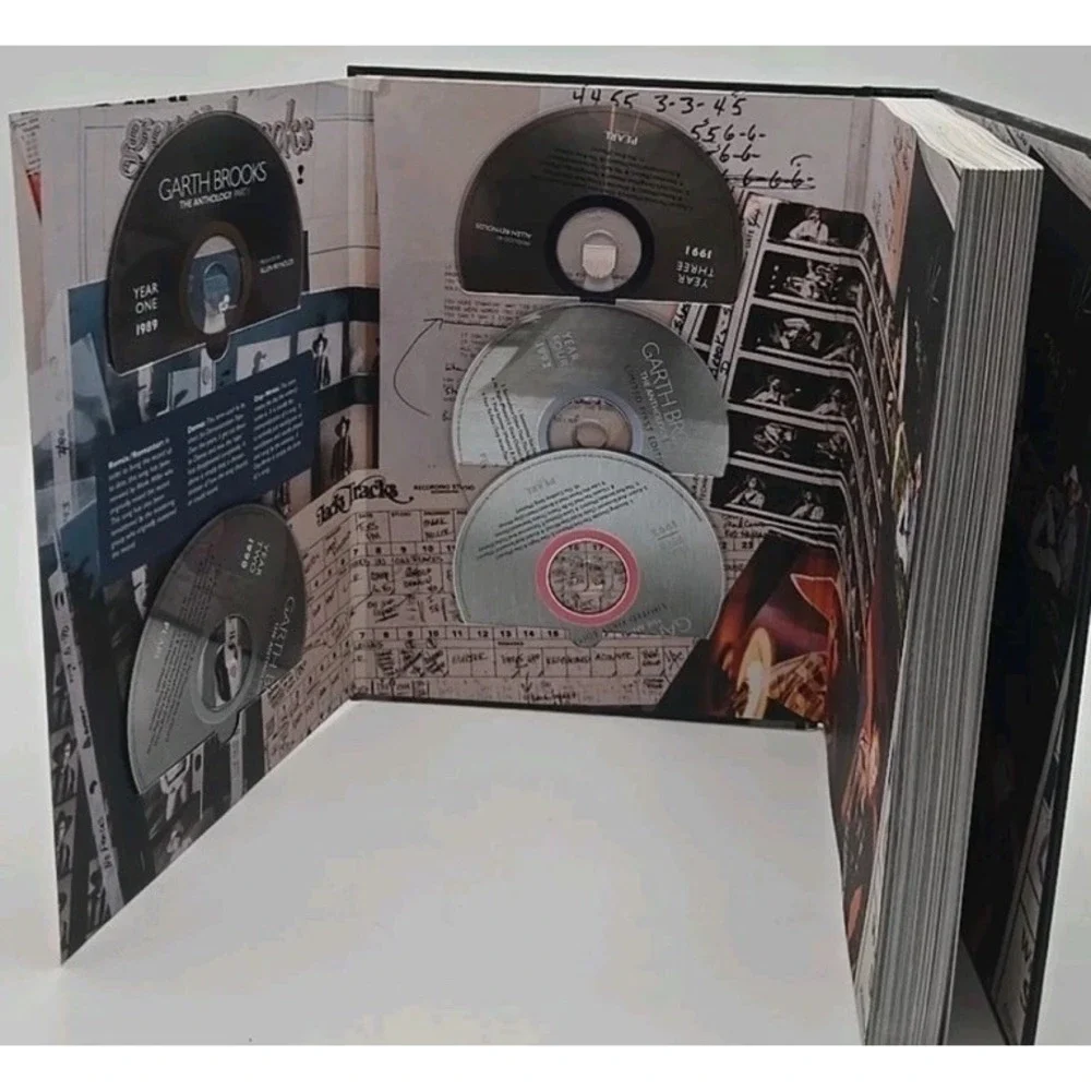 Garth Brooks & Warren Zanes Anthology Part 1 : Limited Edition (2017‎ HC) W/CD's
